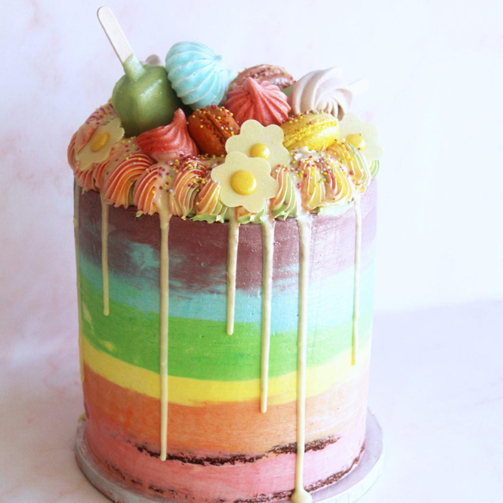 Gâteau Rainbow