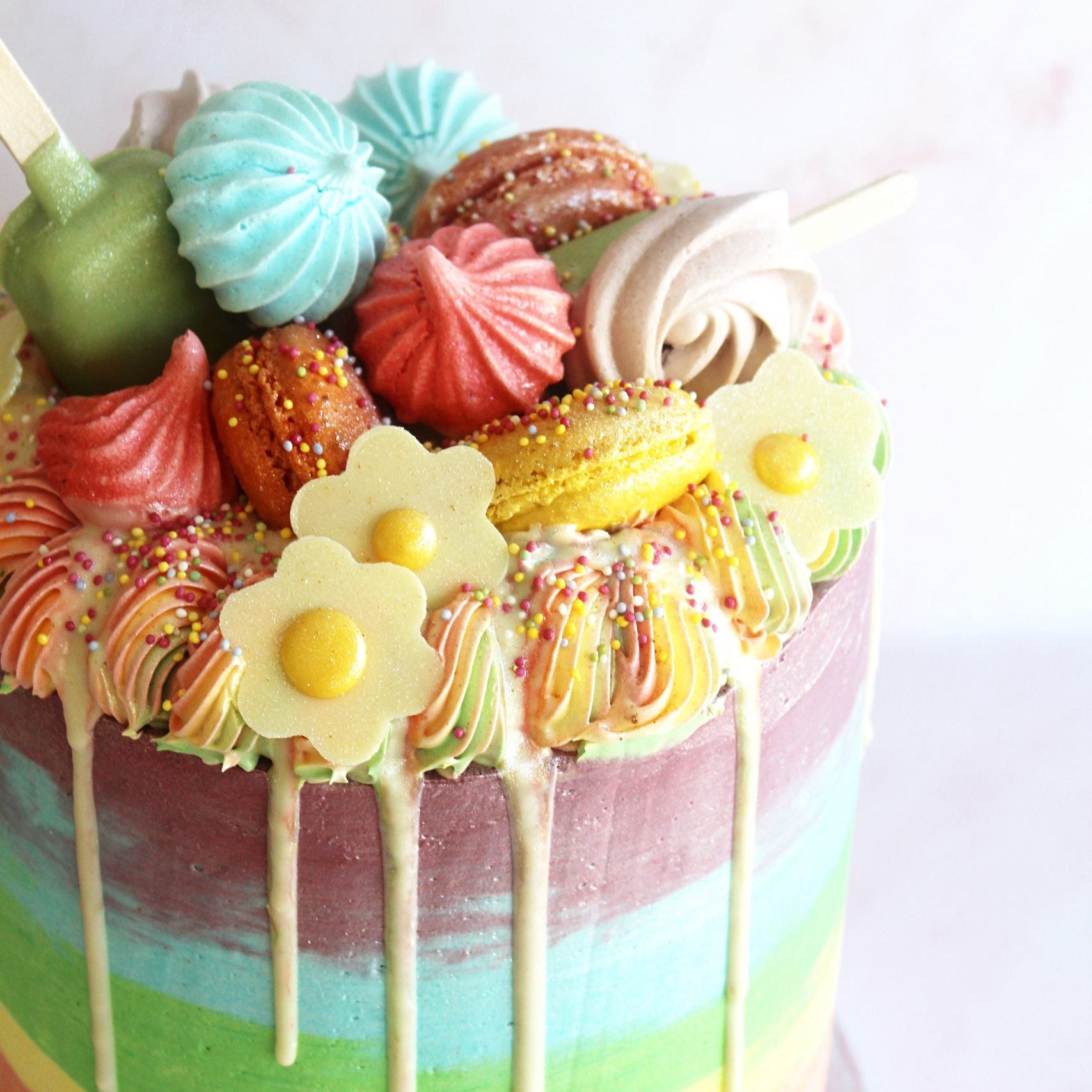 Gâteau Rainbow