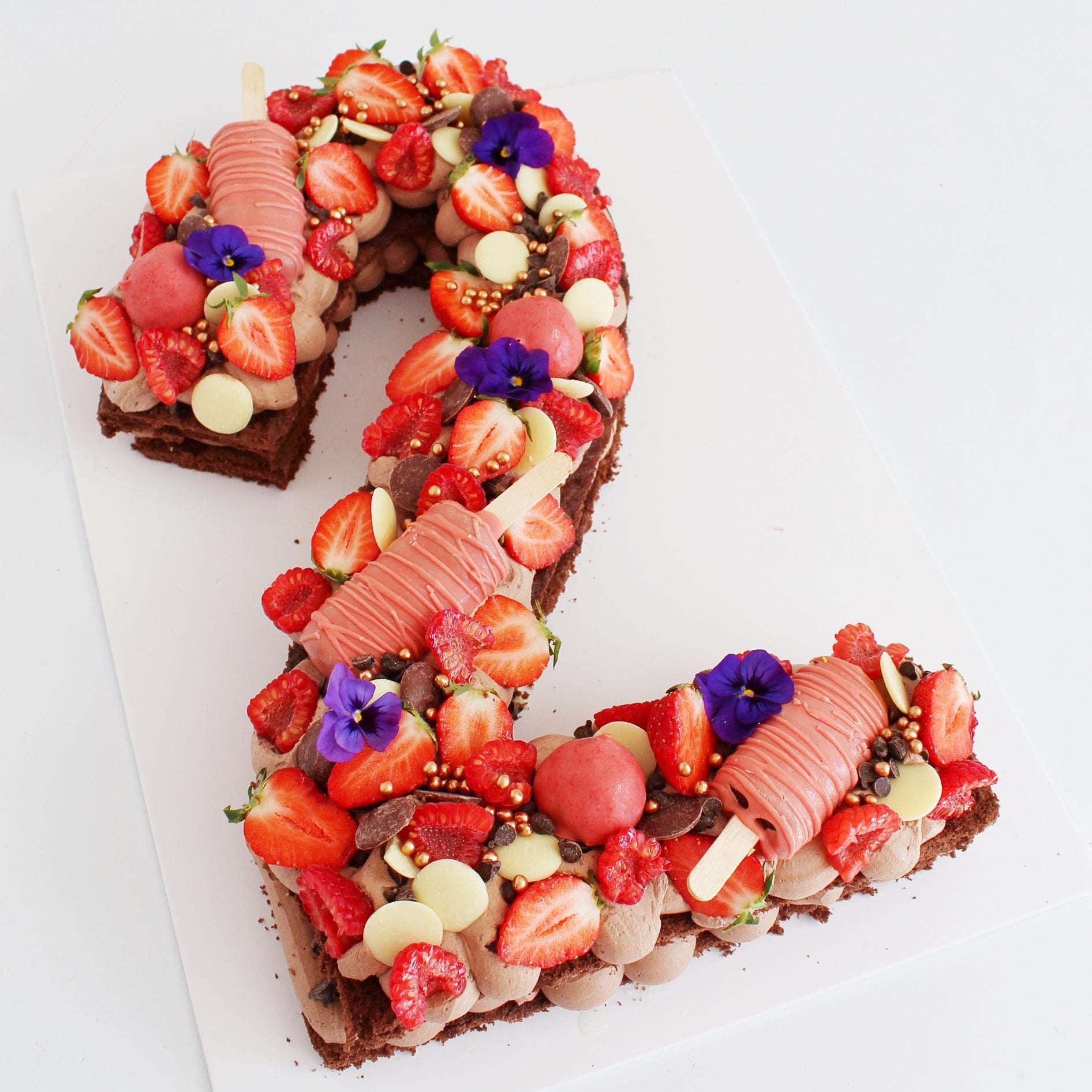 Number Cake Sans Gluten