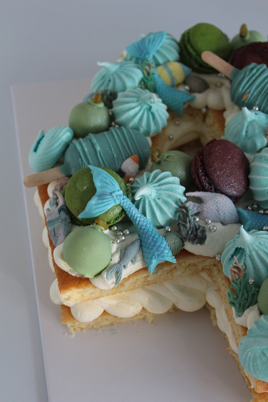 Number Cake Sirène