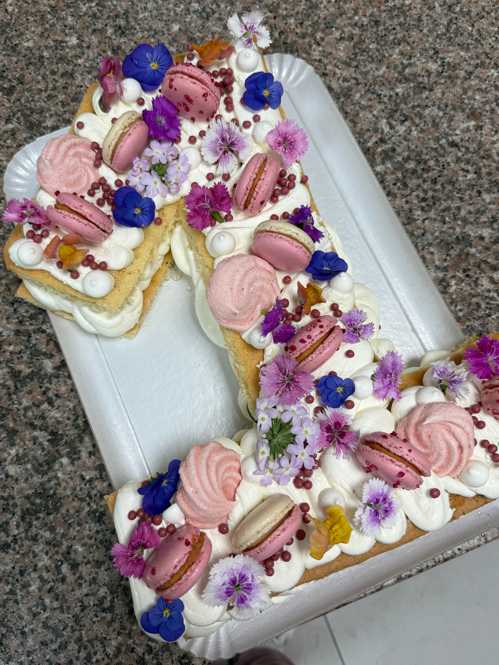 Number Cake Girly