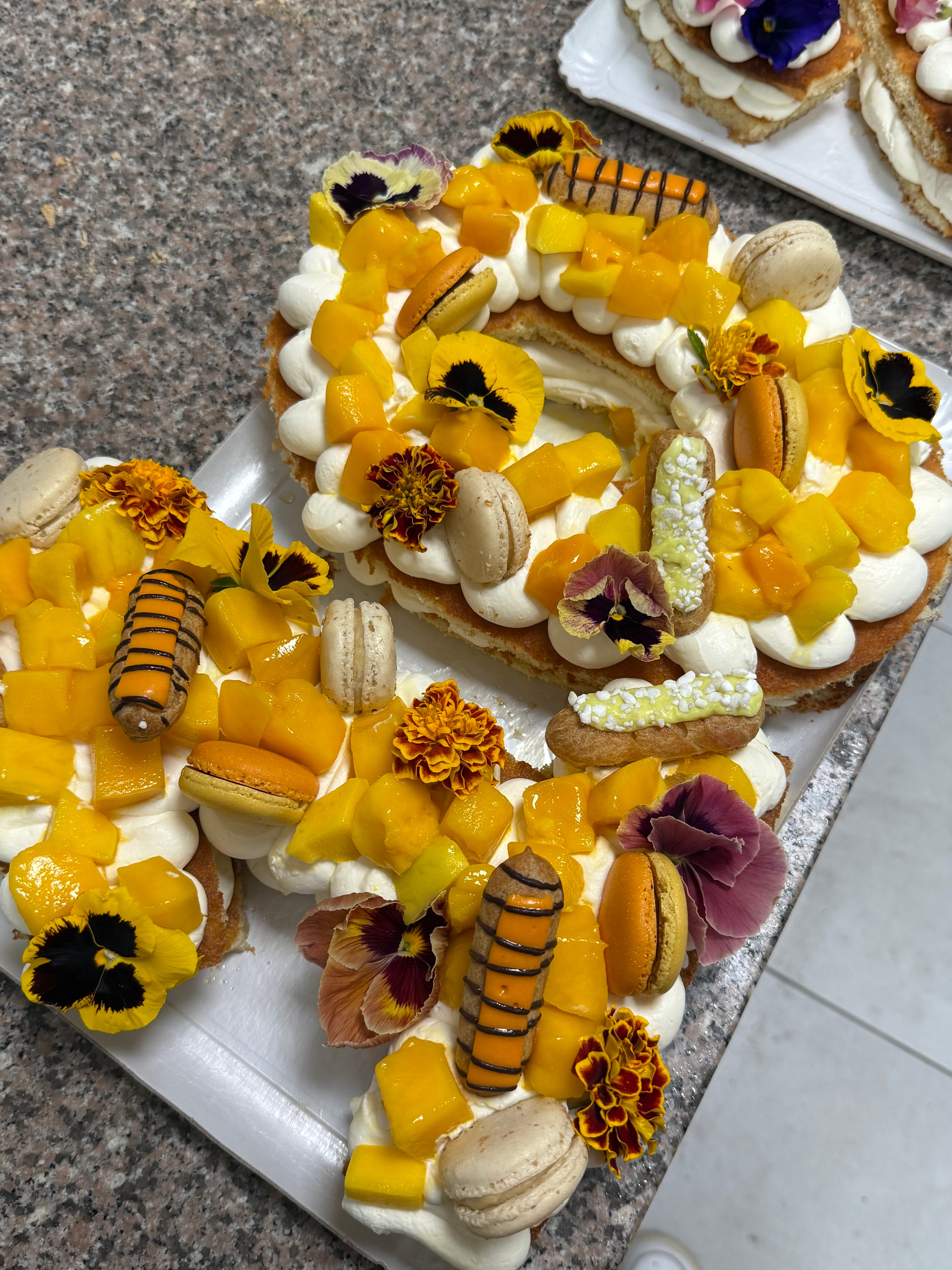 Number Cake Sans Gluten