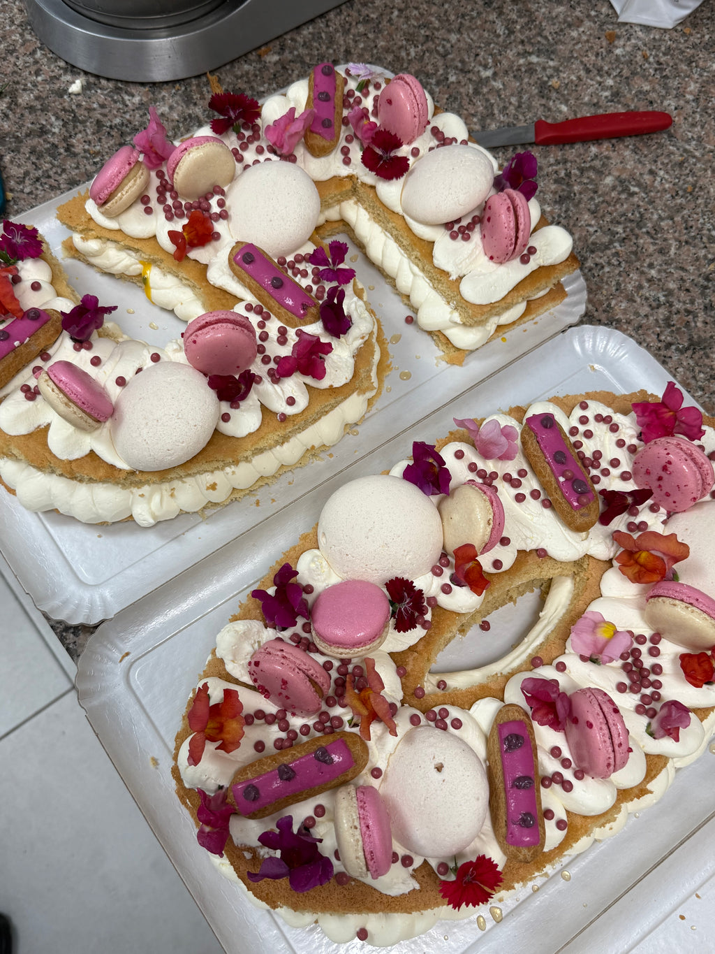 Number Cake Girly
