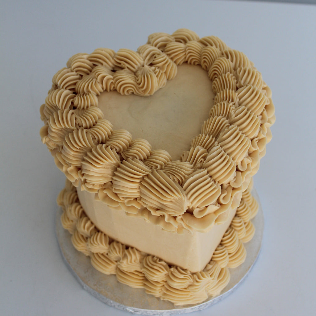 Gâteau Vintage Heart