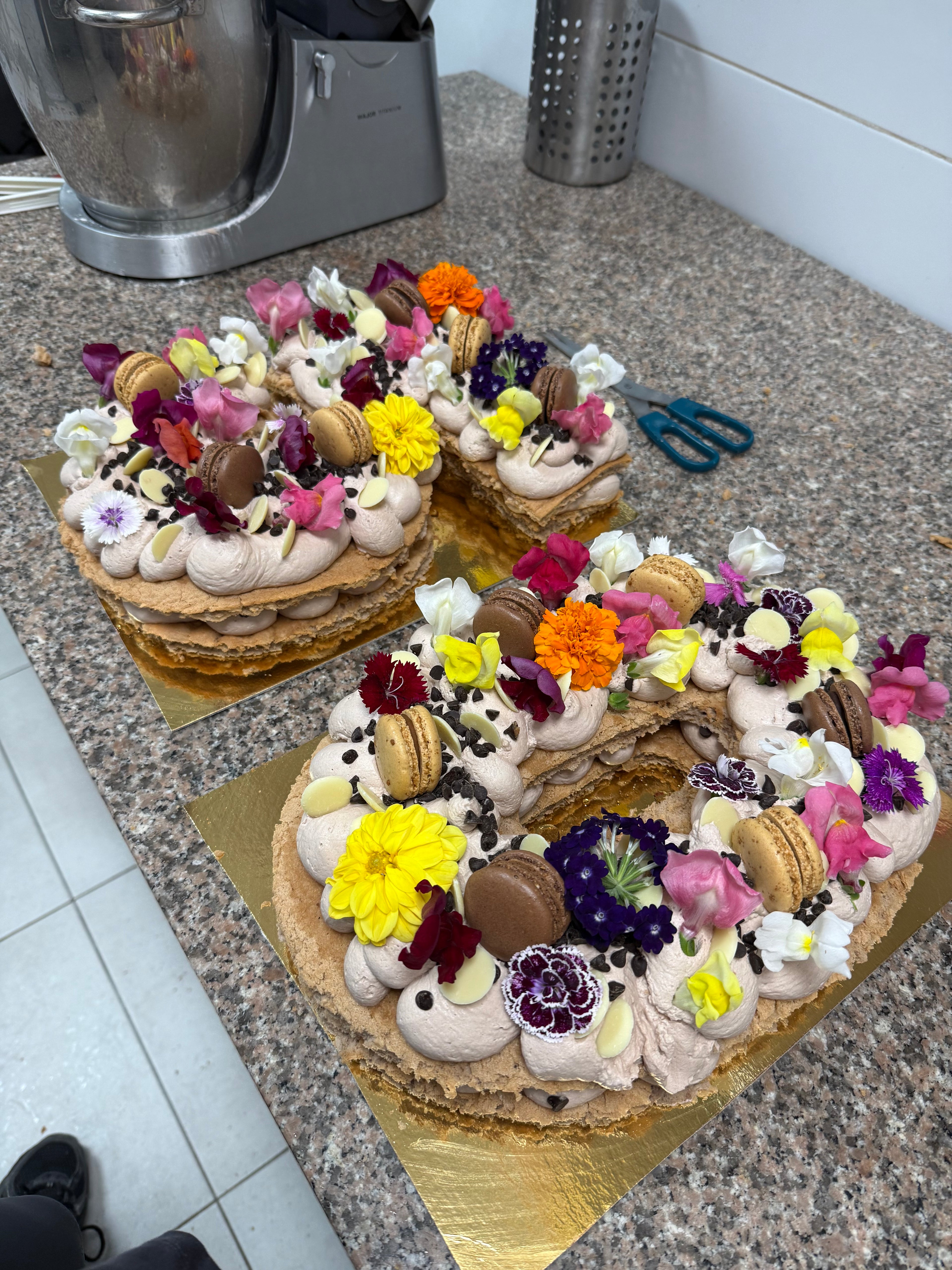 Number Cake Sans Gluten