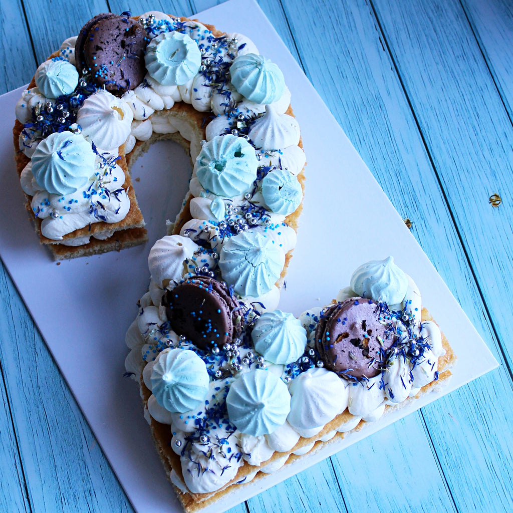 Number Cake Bleuté