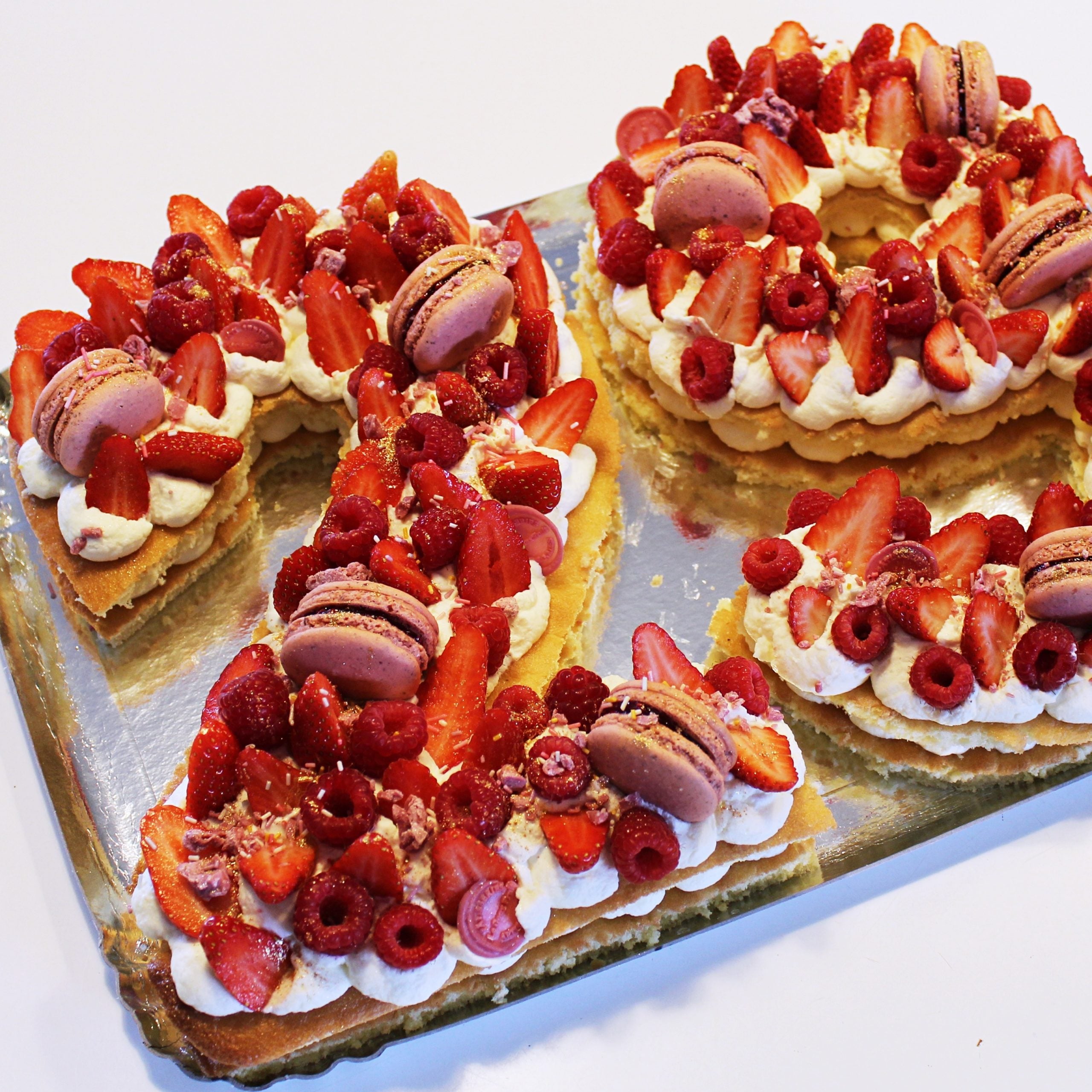 Number Cake Sans Gluten